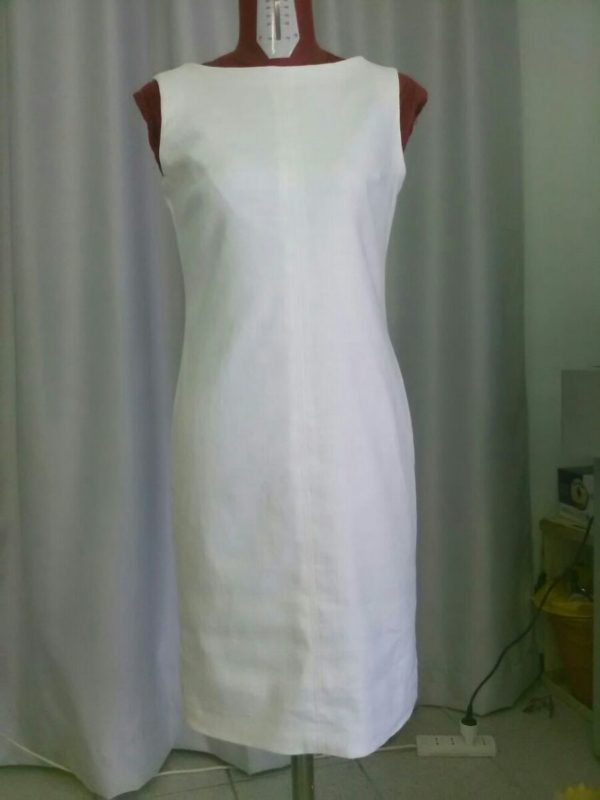 white linen shift dress| summer dress | Asita Sahabi