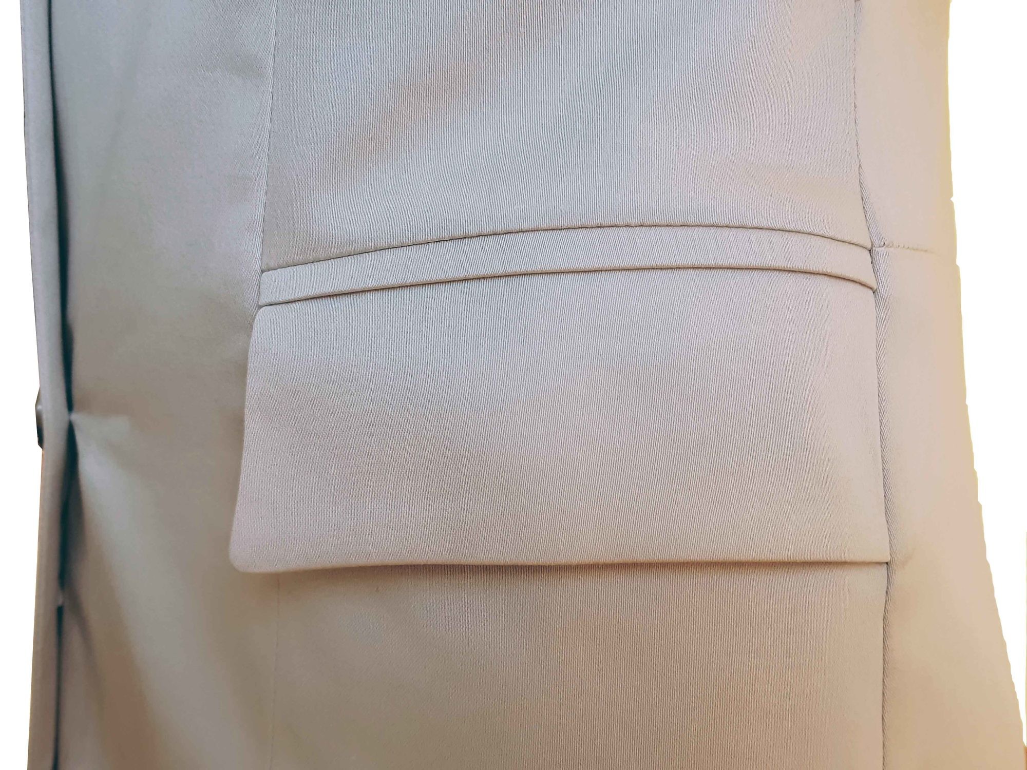 blazer coat in nude cotton CLAIRE | ASITA SAHABI