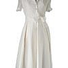 white shirt dress | white midi dress | ASITA SAHABI
