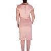 tube dress in pink cotton | elegant dress | ASITA SAHABI