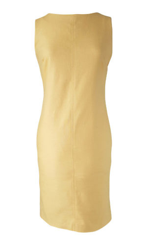 yellow linen dress | yellow shift dress | ASITA SAHABI