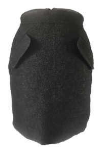 black bouclé skirt | black mini skirt | ASITA SAHABI