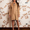 beige blazer coat CLARISSA | camel coat | ASITA SAHABI