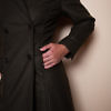 dunkelbrauner A-Linien-Mantel | Damen Mäntel und Jacken | ASITA SAHABI
