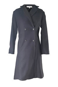 black double breasted coat | designer winter coats