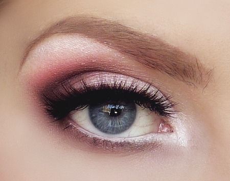 pink eye make up