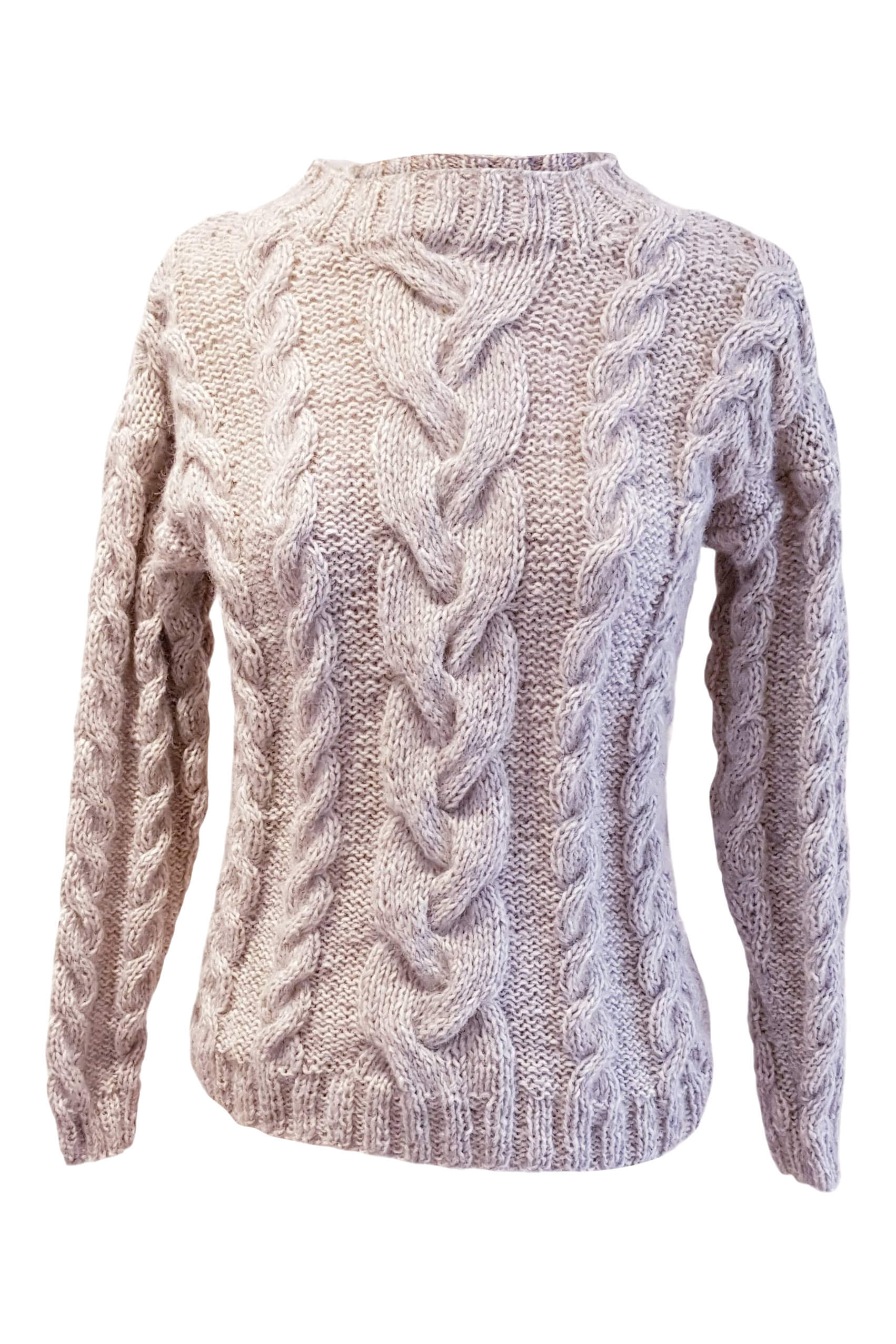 knitted Alpaca sweater