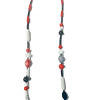 JEAN ANDRÉ necklace in white, red and black made of resin MANHATTAN