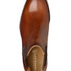 CENTENARIO cognacfarbener Chelsea-Boot | braune Chelsea Boots mit 55 mm Absatz