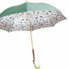 PASOTTI Luxury Green Butterfly Umbrella with SWAROVSKI® crystals