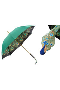 PASOTTI Luxury SWAROVSKI® peacock-umbrella