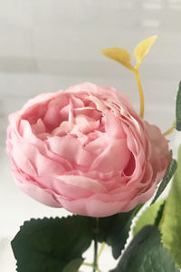 pink bouquet of roses made of silk fabric | pink silk roses