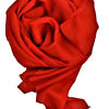 red silk foulard AMORE
