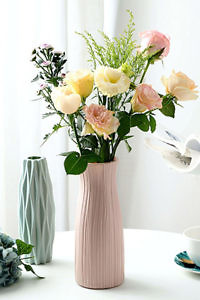 light pink plastic vase